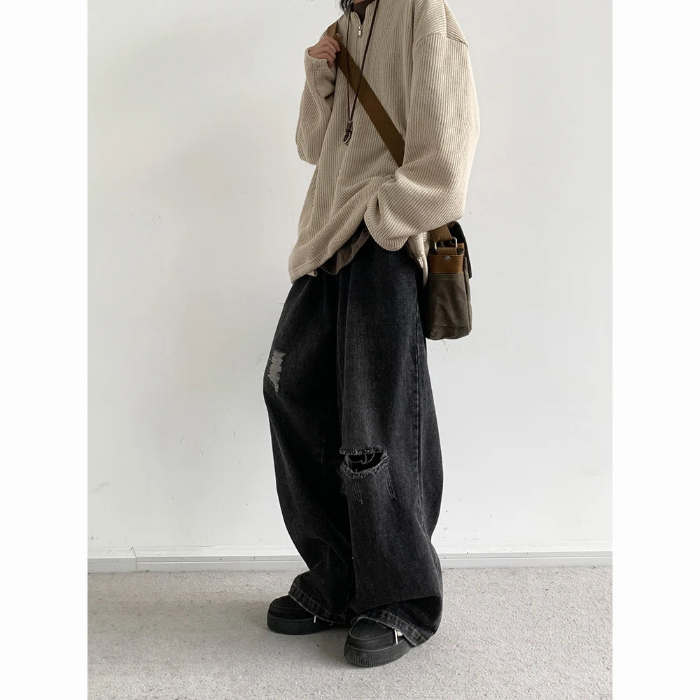 Ripped Oversized Pants