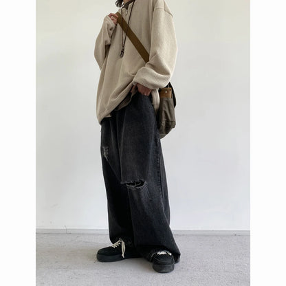 Ripped Oversized Pants