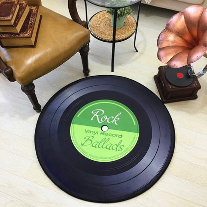 Retro Disc Table Rug