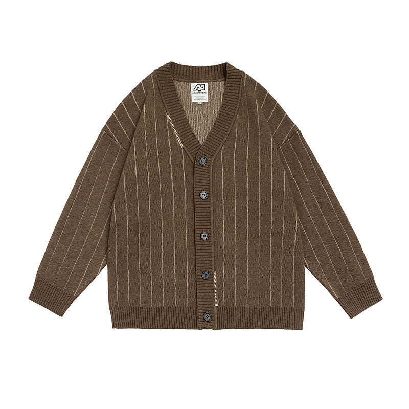 Pulsar Striped Knit Cardigan