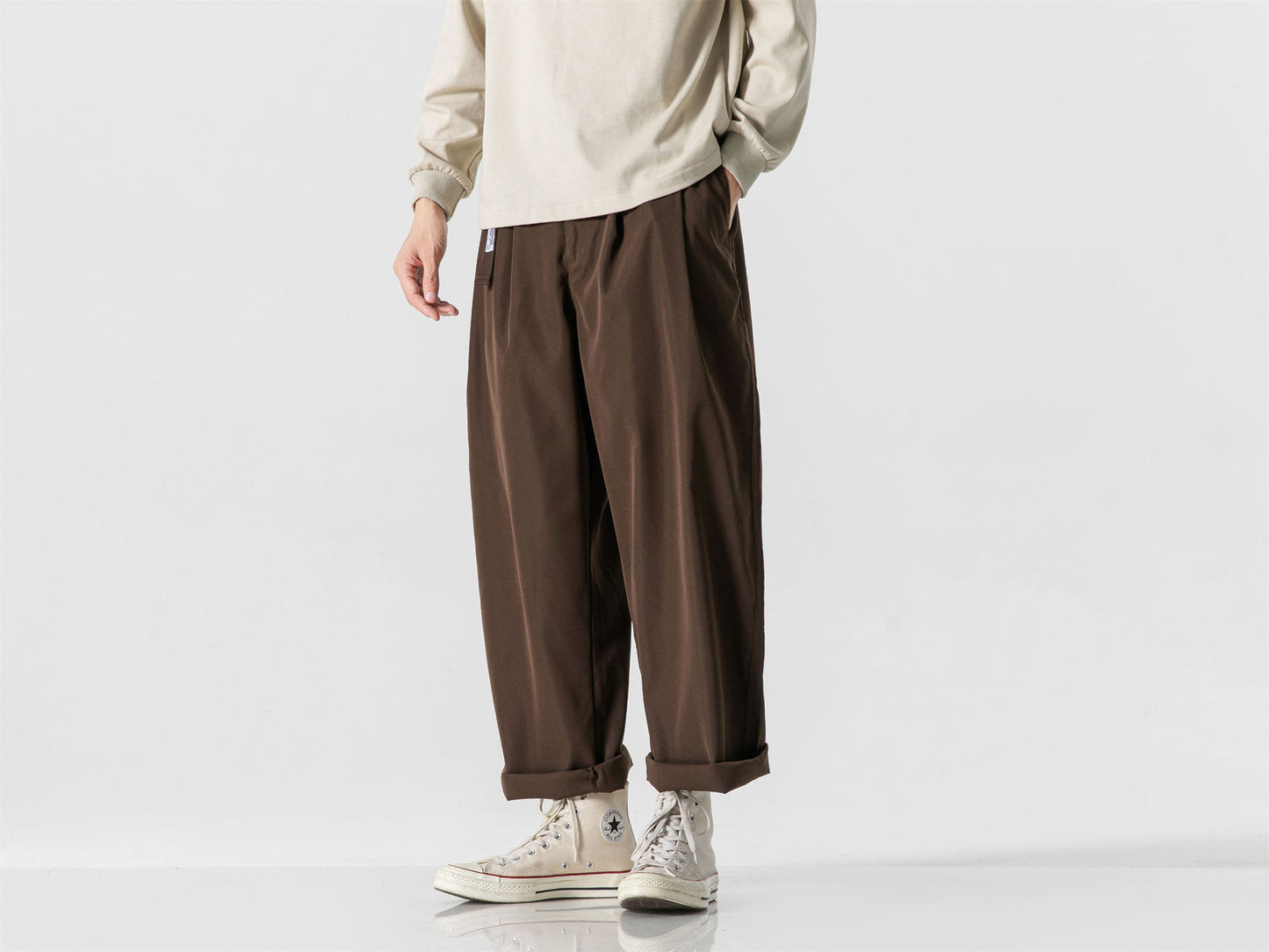 Belt Casual Pants