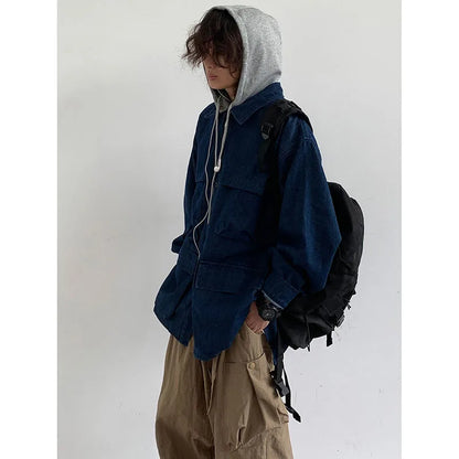 Ocean Ink Hooded Jacket