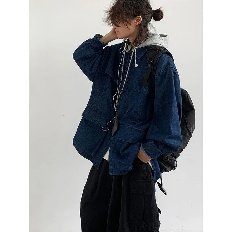 Ocean Ink Hooded Jacket